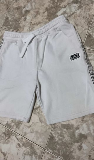 Emporio Armani Pantalones Cortos Blancos