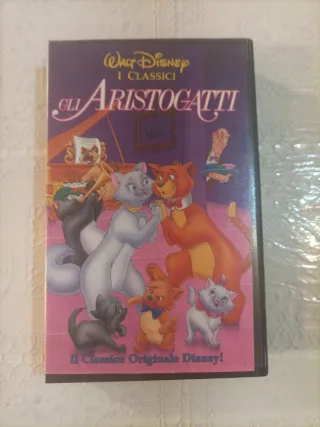 VHS Walt Disney Gli Aristogatti