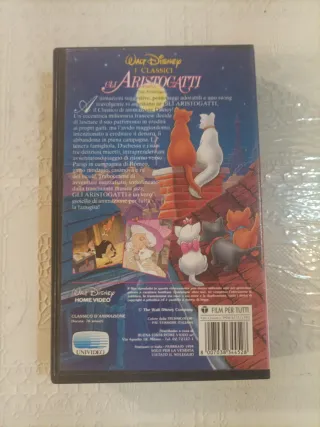 VHS Walt Disney Gli Aristogatti