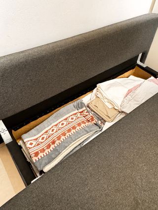 Sofá Cama Ikea Gris 3 Plazas