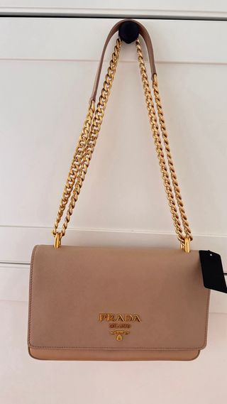 Bolso Prada Beige Nuevo