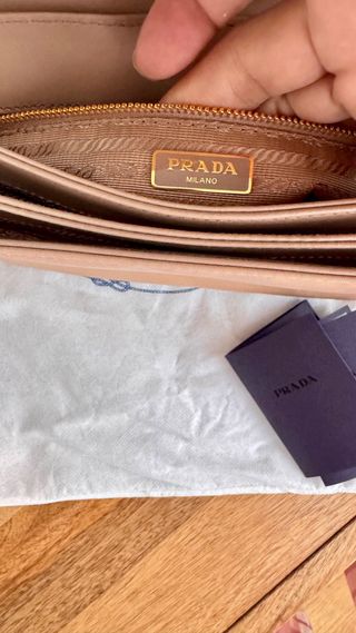 Bolso Prada Beige Nuevo