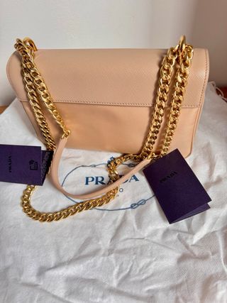 Bolso Prada Beige Nuevo