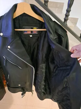 Chaqueta Biker Piel 100x100