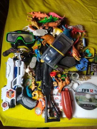 Lote de juguetes y accesorios