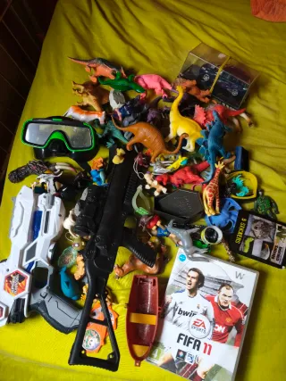 Lote de juguetes y accesorios