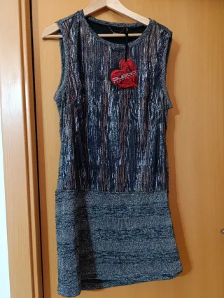 NuevoVestido Custo Barcelona Talla 4 (L-XL)