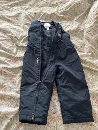 Mono de esquí azul 3 años