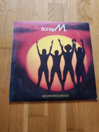 Boney M Vinilos con poster