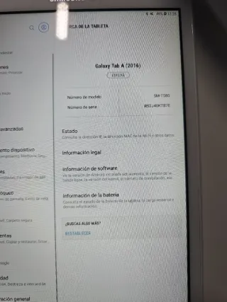 Samsung Galaxy Tab A6 10,1" Wi-Fi, 16gb