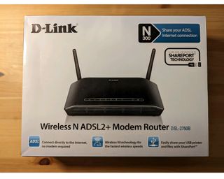 Router Modem D-Link Wireless N300 ADSL2+