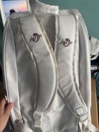 Paletero Padel Blanco y Marrón