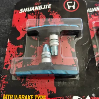 2 Pares Zapatas Freno V-Brake MTB