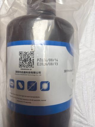 Kingroon Resina Impresora 3D Blanca 1kg 10 uds