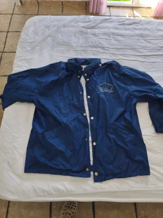 Chubasquero Mujer Talla M/L Azul.