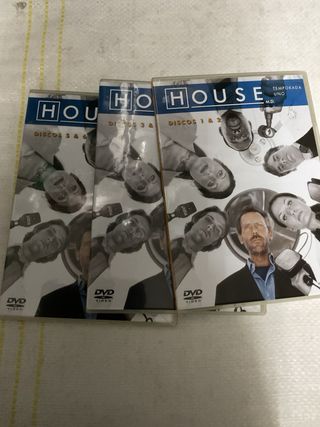 Lote DVD cine y series: Pantera Rosa, House, Back