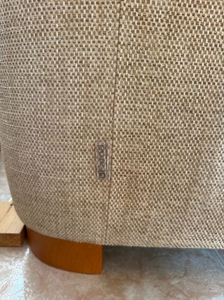 Sofá 2 plazas beige tela