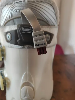 Botas esquí Atomic(sistema Therm-ic)+funda Fischer