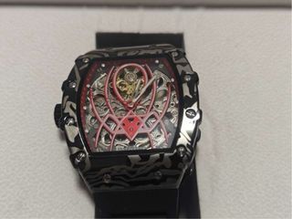 Reloj Musanfigo Negro rojo (modelo spidey)