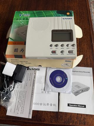 Registratore vocale VASO VA 2000