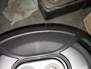 Altavoces Infinity Ovalados Negro/Plata