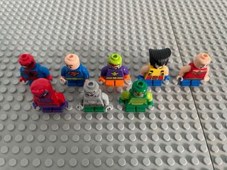 Lote Figuras Lego Superhéroes Marvel