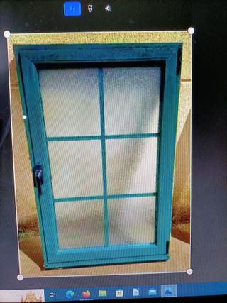 Ventana Aluminio Verde