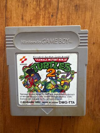 Juego Game Boy Teenage Mutant Ninja Turtles 2