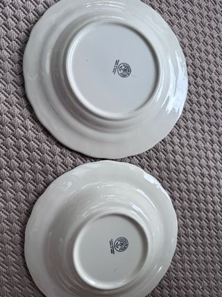 Set 2 Platos La Cartuja Rosa 202