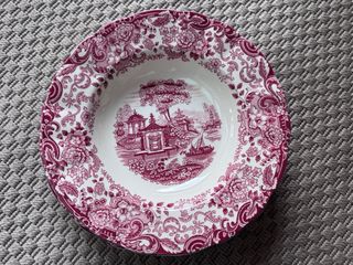 Set 2 Platos La Cartuja Rosa 202