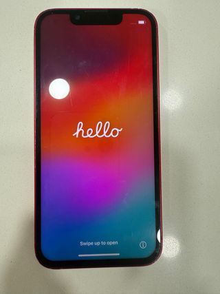 iPhone 13 mini rojo