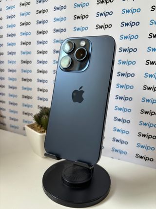 IPHONE 15 PRO 128GB Titanio Azul Batería 100%