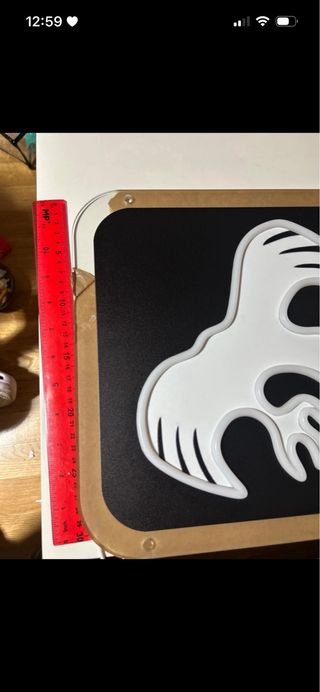 Letrero de neón Ave fénix