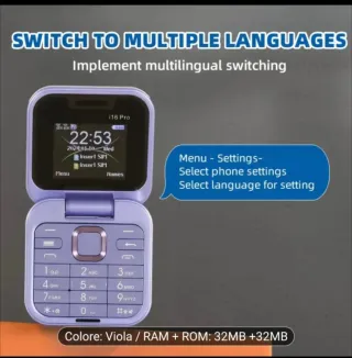 Mini Telefono 2G Viola 32GB