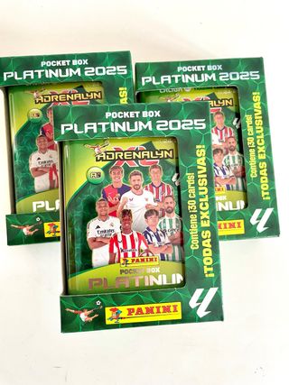 Pocket Box Panini Adrenalyn XL Platinum 2025