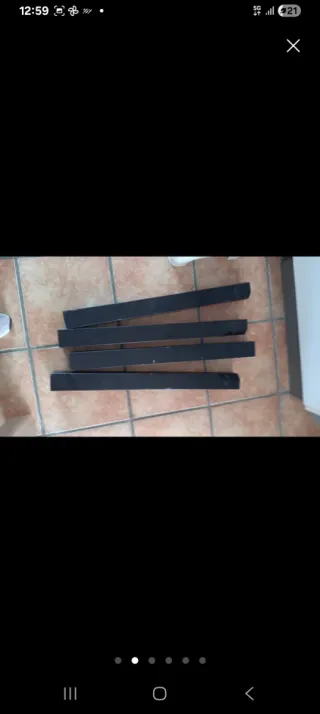 4 Patas de Madera Negras