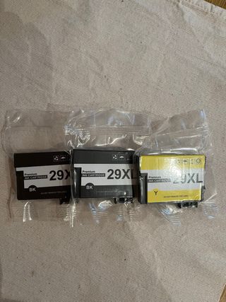Pack 3 Cartuchos Tinta Epson 29XL BK Y