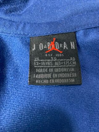 Chándal Jordan Azul y Gris