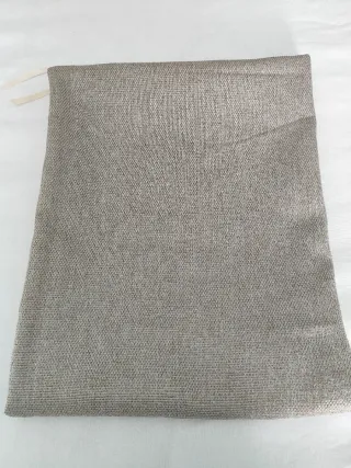 Tela de tapicería ligera color lino