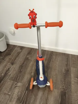 Patinete 3 ruedas luces