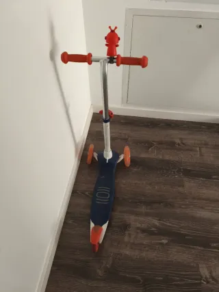 Patinete 3 ruedas luces