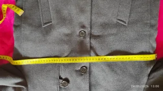 Chaquetón gris hombre