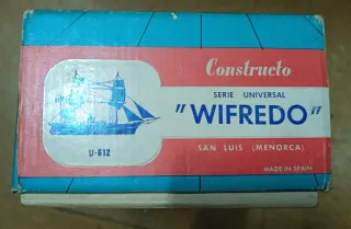 Maqueta Barco Vintage Constructo Wifredo U-612