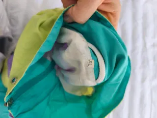 Sudadera Vintage Mujer XL Morado Turquesa Amarillo