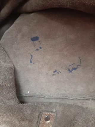 Bolso Tote piel dorado