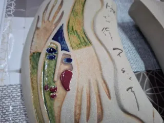 Vasi in ceramica decorati x 2