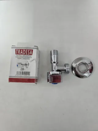 Llave de Paso Agua 1/2 x 3/8 y 1/2 x 3/4