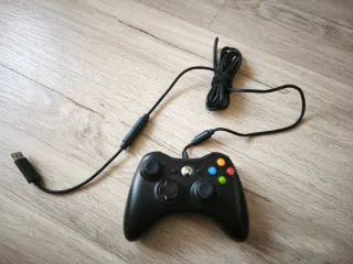 Mando Xbox 360 y PC con cable