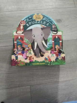 Puzzle Cocodrilo Creek Día en el Zoo 48 piezas