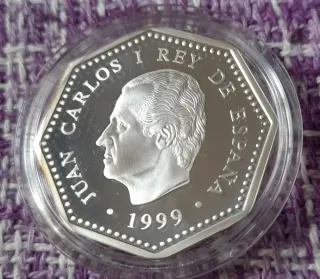 Moneda 1500 Pesetas Milenio Proof